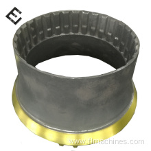 cone crusher parts mantle and bowl liner